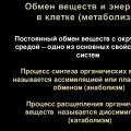 Энергетический обмен - катаболизм